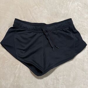 Under Armour Black Women's Athletic Shorts with Drawcord